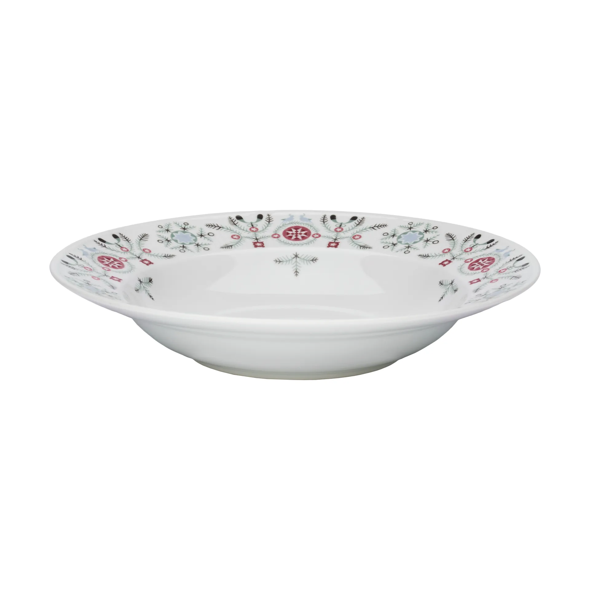 Assiette creuse Swedish Grace Winter Ø25 cm, Blanc Rörstrand