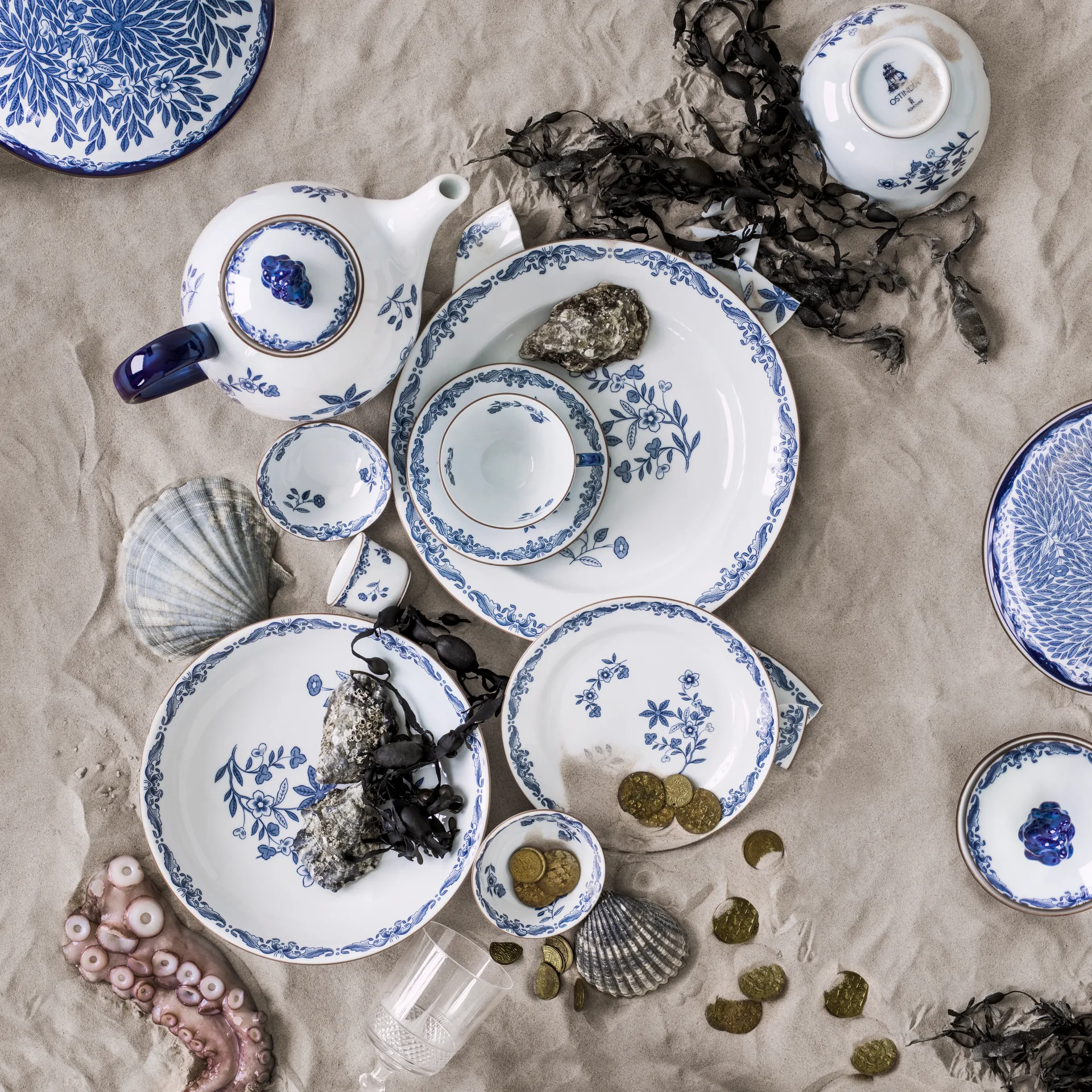 Assiette Ostindia, 18 cm Rörstrand