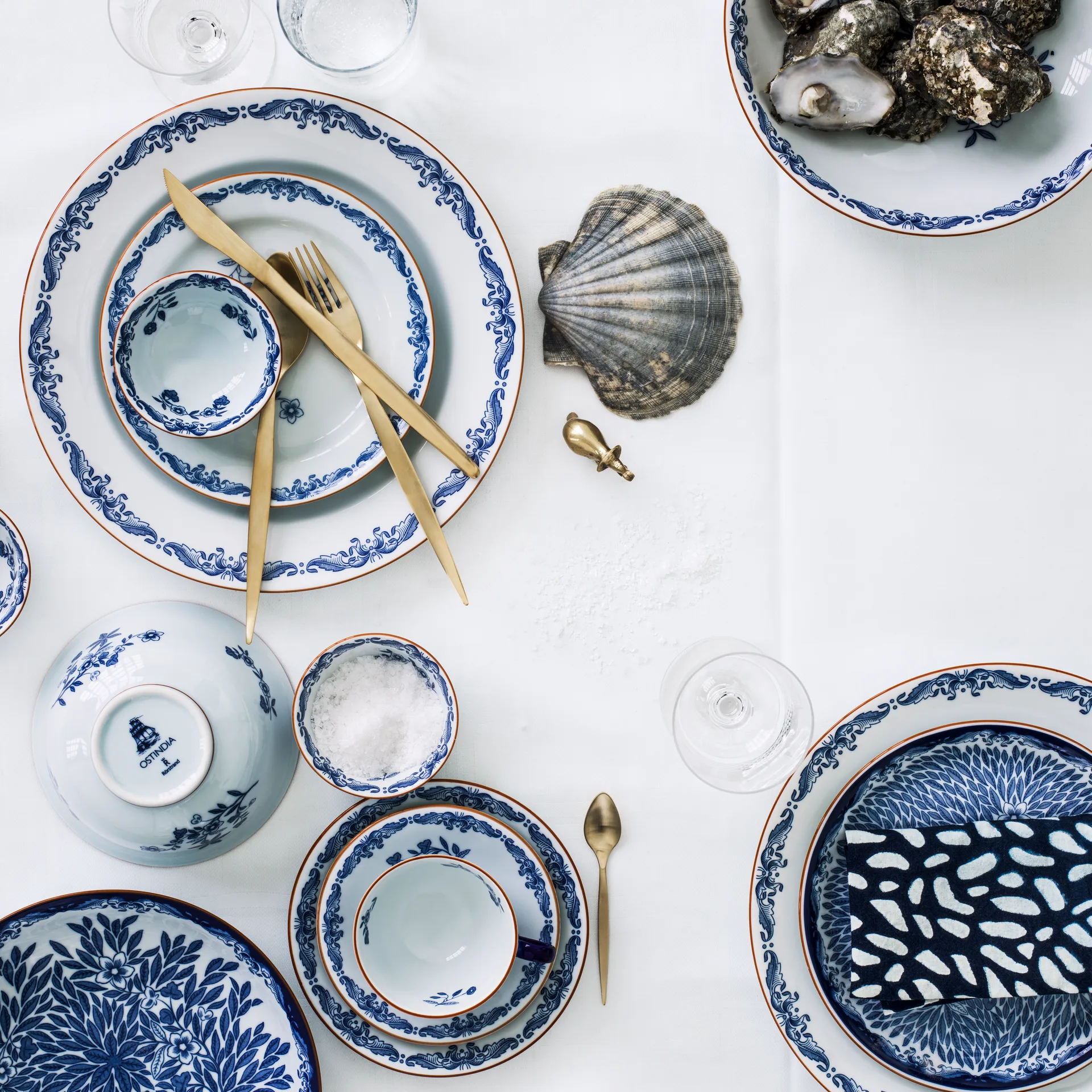 Assiette Ostindia, 18 cm Rörstrand