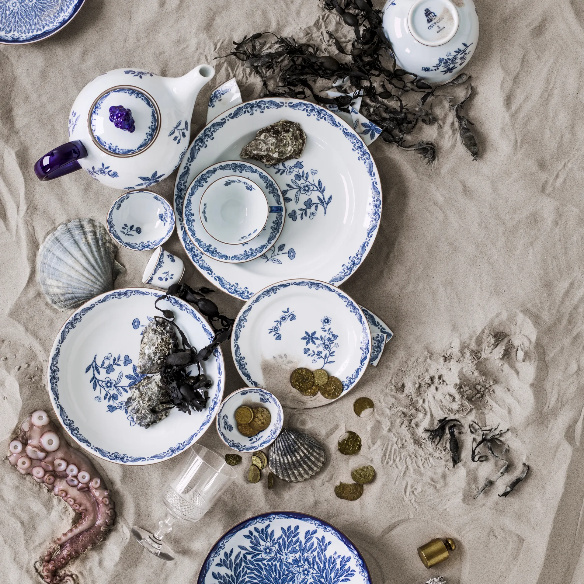 Assiette Ostindia, 21 cm Rörstrand