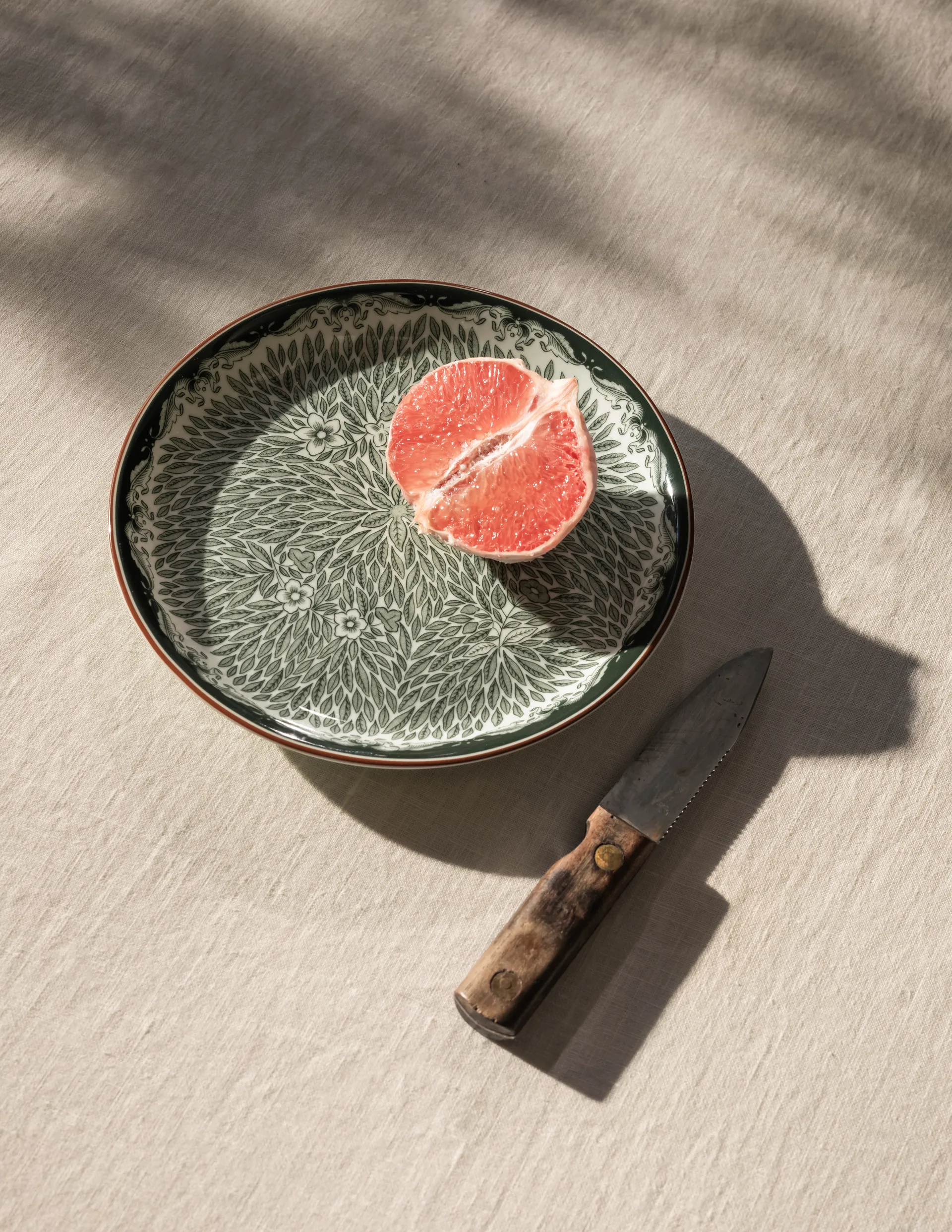 Assiette Ostindia Floris Ø16cm, Vert Rörstrand