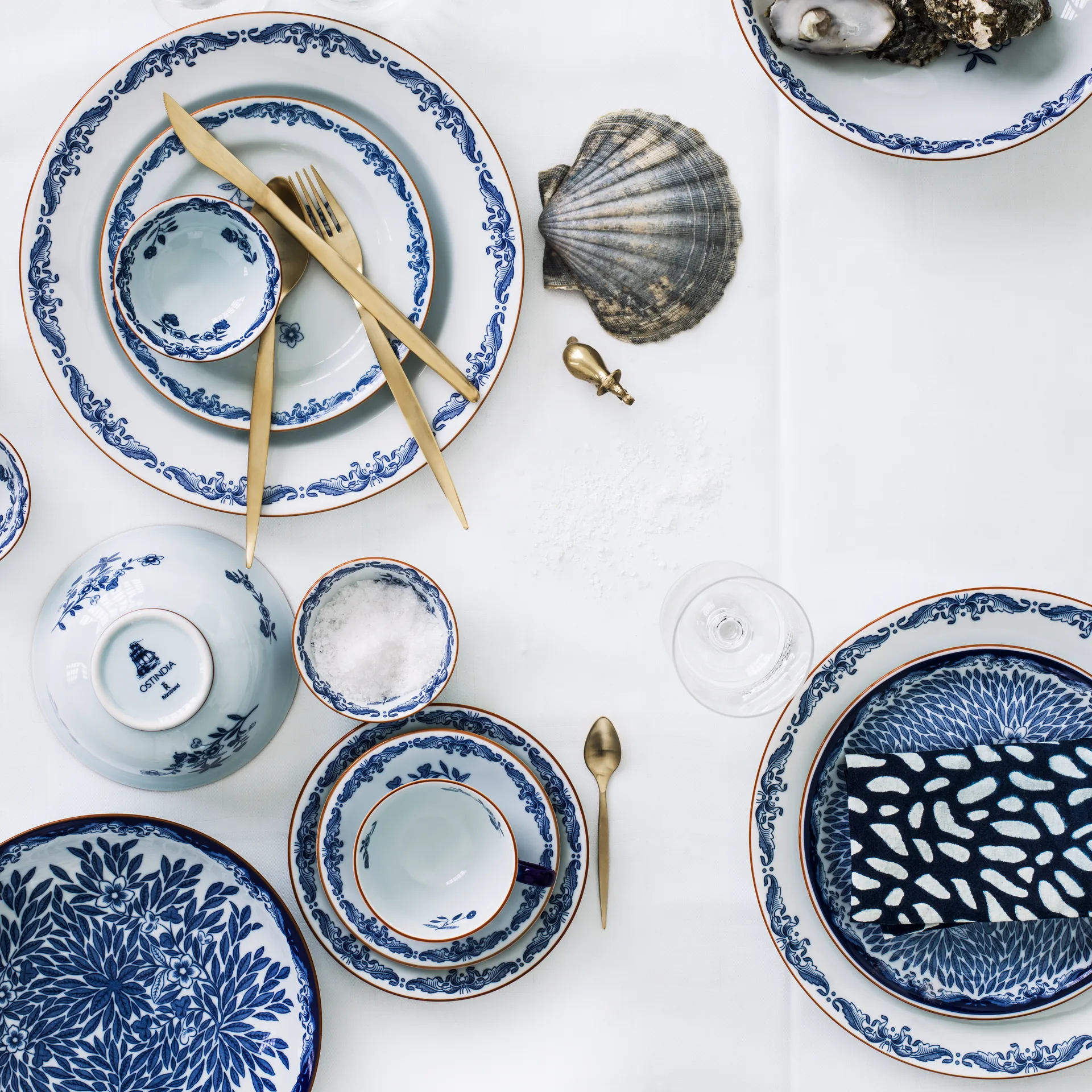 Assiette Ostindia Floris, 20 cm Rörstrand