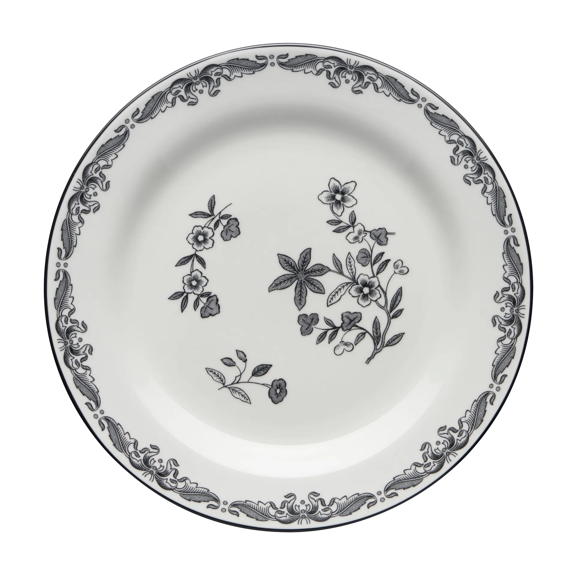 Assiette Ostindia Noir, Ø 21 cm Rörstrand