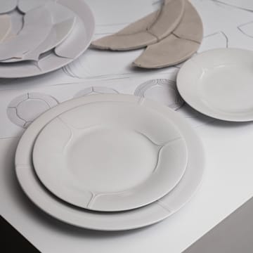 Assiette Pli Blanc 21 cm - Blanc - Rörstrand