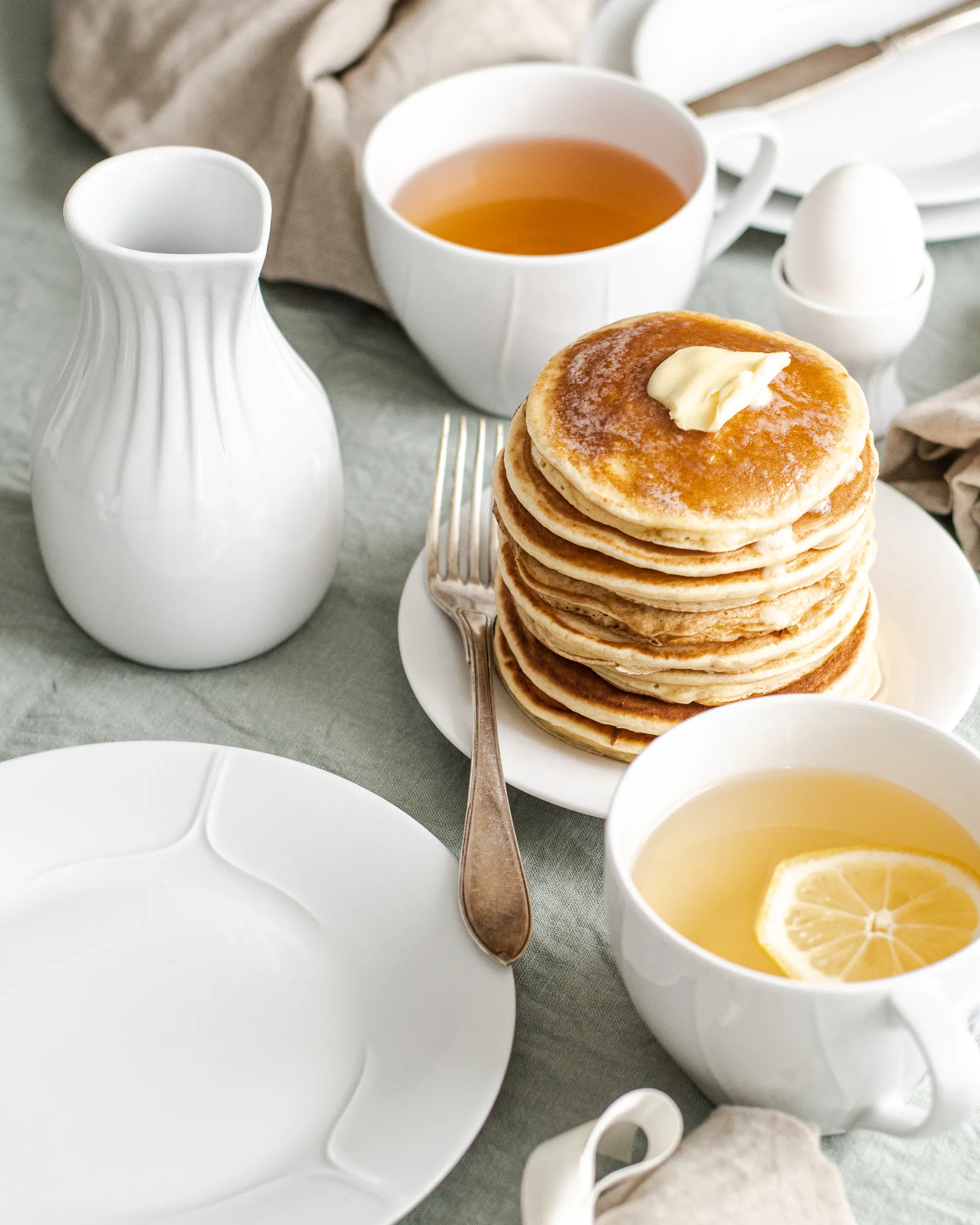 Assiette Pli Blanc 21 cm, Blanc Rörstrand