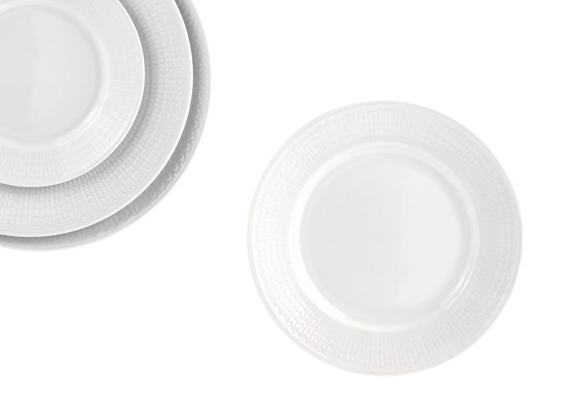 Assiette Swedish Grace Ø17 cm, blanc Rörstrand