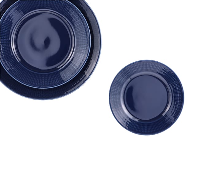 Assiette Swedish Grace Ø17 cm, bleu nuit Rörstrand