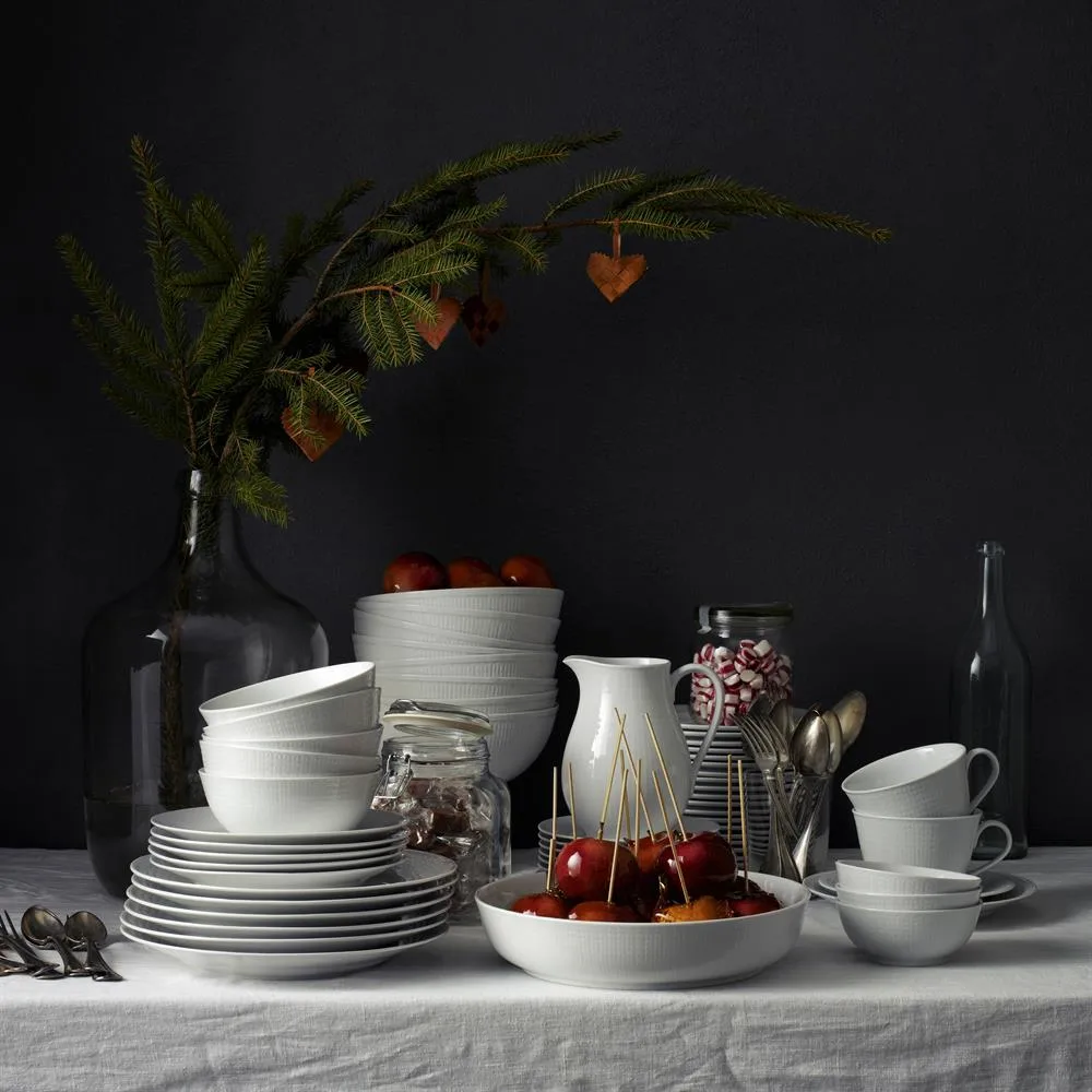 Assiette Swedish Grace 17 cm, lot de 6 snö (blanc),  Rörstrand