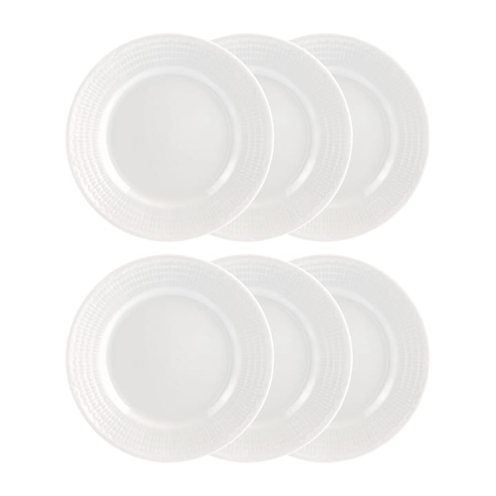 Assiette Swedish Grace 17 cm, lot de 6 snö (blanc) - undefined - Rörstrand