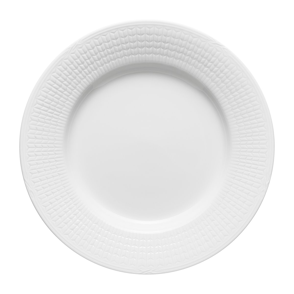 rörstrand assiette swedish grace ø24 cm neige (blanc)
