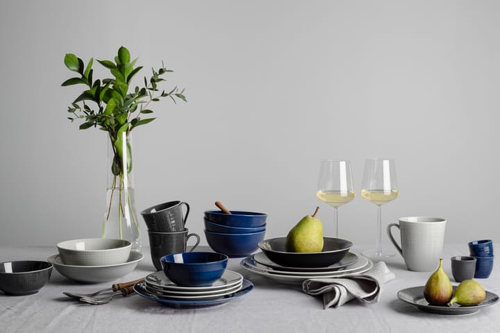 Assiette Swedish Grace Ø27 cm, bleu nuit Rörstrand