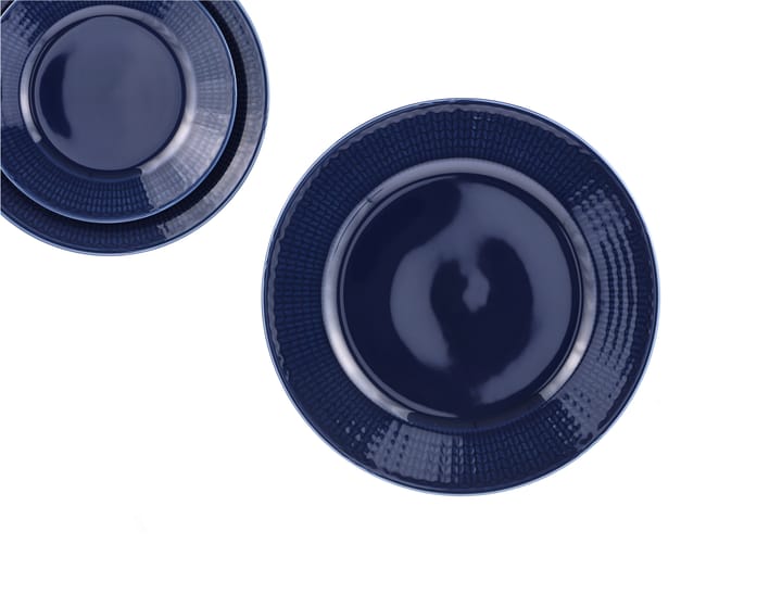 Assiette Swedish Grace Ø27 cm, bleu nuit Rörstrand