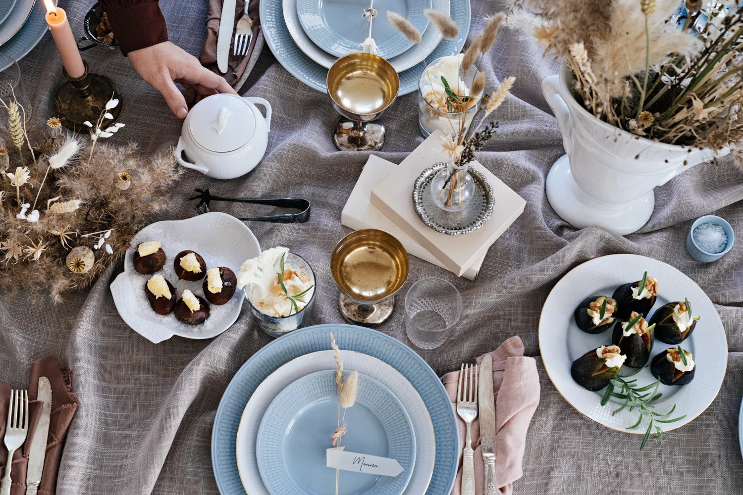 Assiette Swedish Grace Ø27 cm, bleu pâle Rörstrand