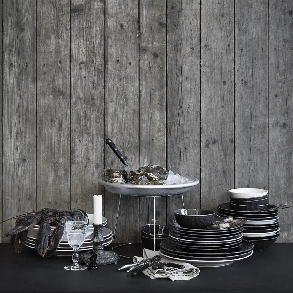 Assiette Swedish Grace Ø27 cm, pierre (gris foncé) Rörstrand