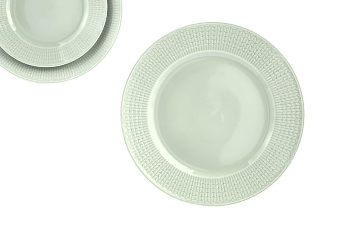 Assiette Swedish Grace Ø27 cm - vert prairie - Rörstrand