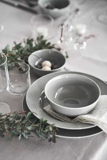 Assiette Swedish Grace lot de 6 Brouillard (gris) - Rörstrand