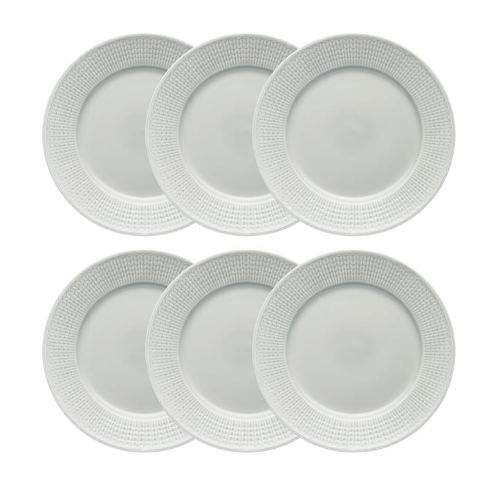 Assiette Swedish Grace lot de 6 Brouillard (gris) - undefined - Rörstrand