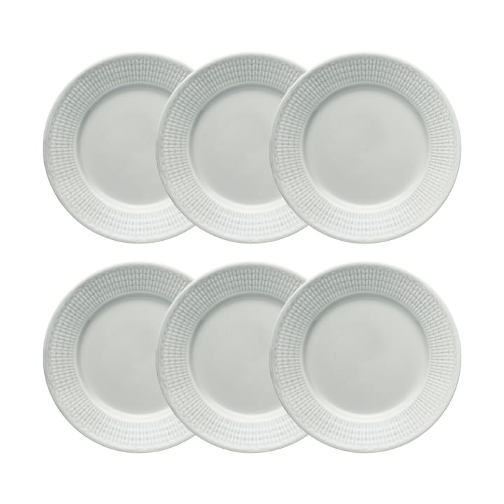 Assiette Swedish Grace lot de 6 Brouillard (gris) - undefined - Rörstrand