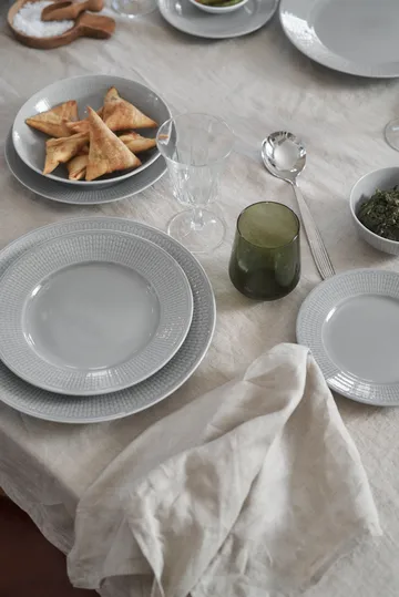 Assiette Swedish Grace petite lot de 6 Brouillard (gris) - Rörstrand