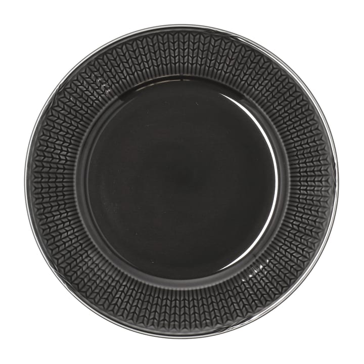 Assiette Swedish Grace - pierre (gris foncé) - Rörstrand