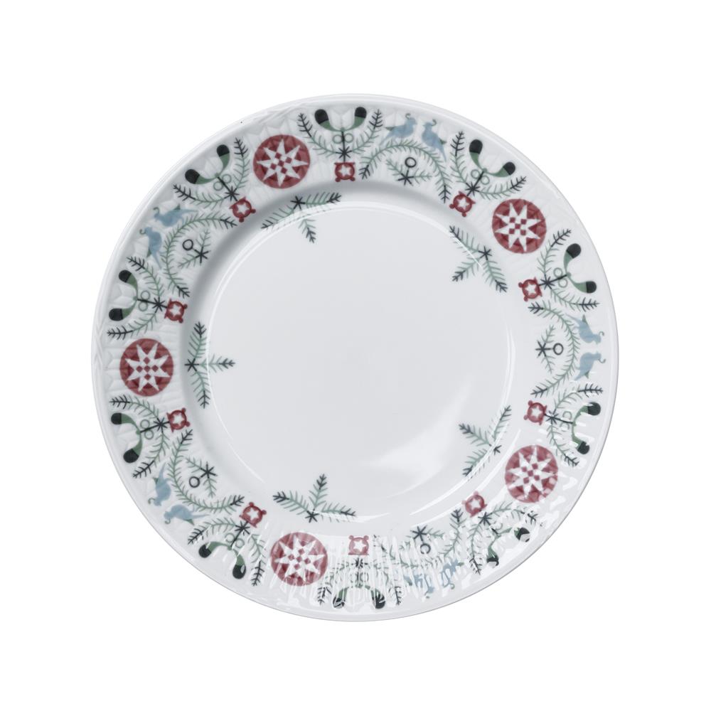 Rörstrand Assiette Swedish Grace Winter 17 cm blanc