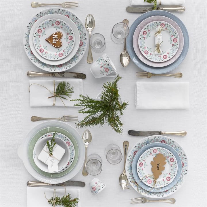 Assiette Swedish Grace Winter 17 cm - blanc - Rörstrand