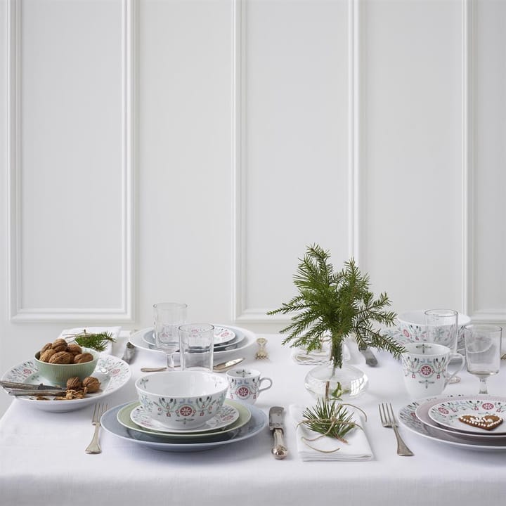 Assiette Swedish Grace Winter, ovale, blanc Rörstrand