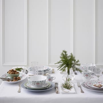 Assiette Swedish Grace Winter, ovale - blanc - Rörstrand