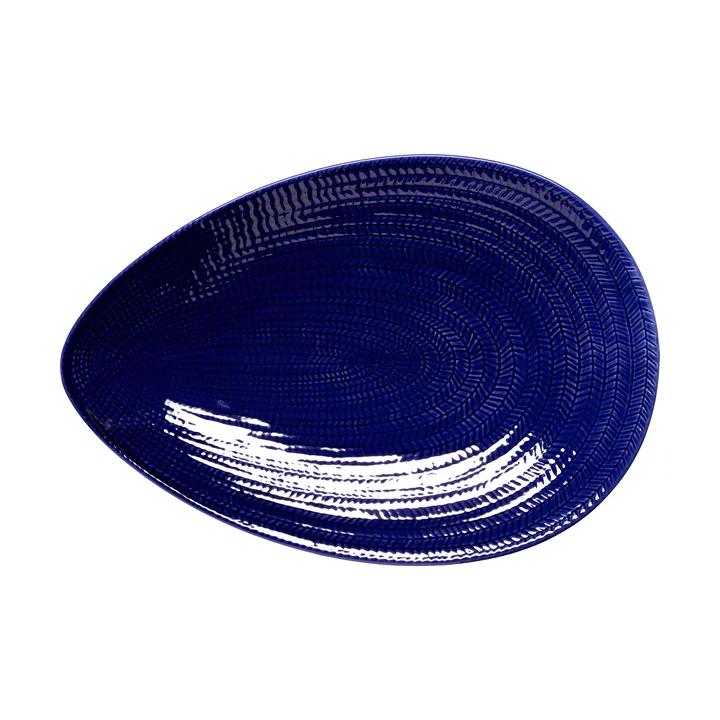 Blå eld serveringsfat - Bleu, 20x29 cm - Rörstrand