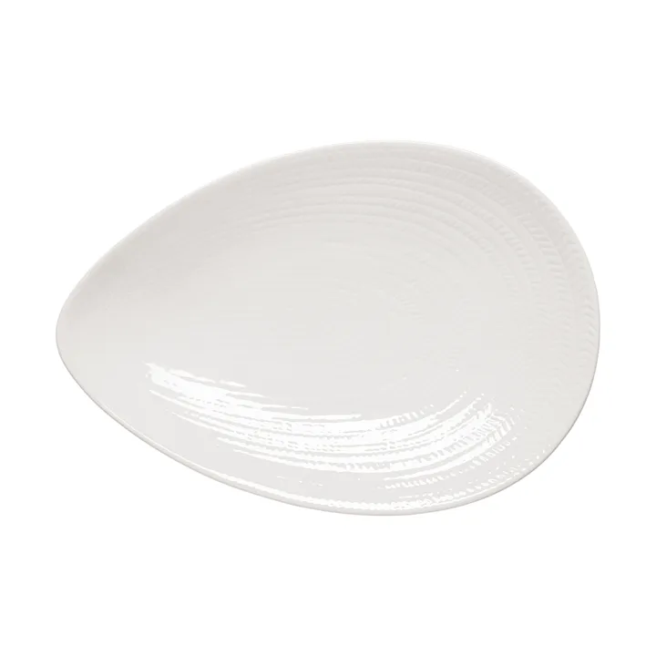 Blå eld serveringsfat - Blanc, 20x29 cm - Rörstrand