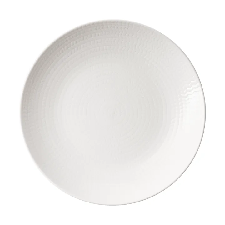Blå eld tallrik - Blanc, 23 cm - Rörstrand