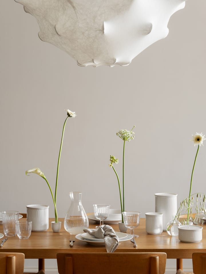 Bocal de rangement bas Swedish Grace S 0,3 L, Neige Rörstrand