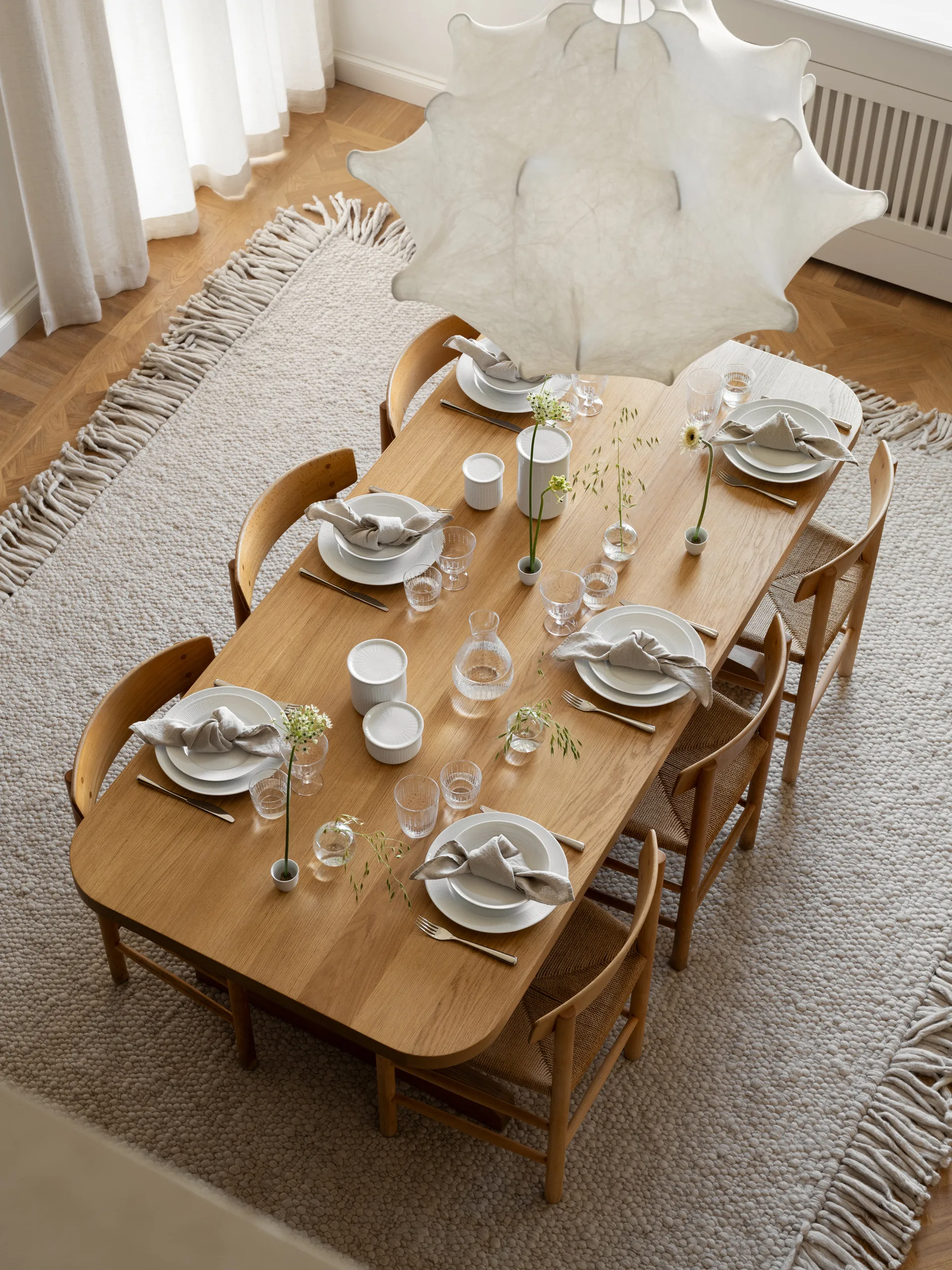 Bocal de rangement bas Swedish Grace S 0,3 L, Neige Rörstrand