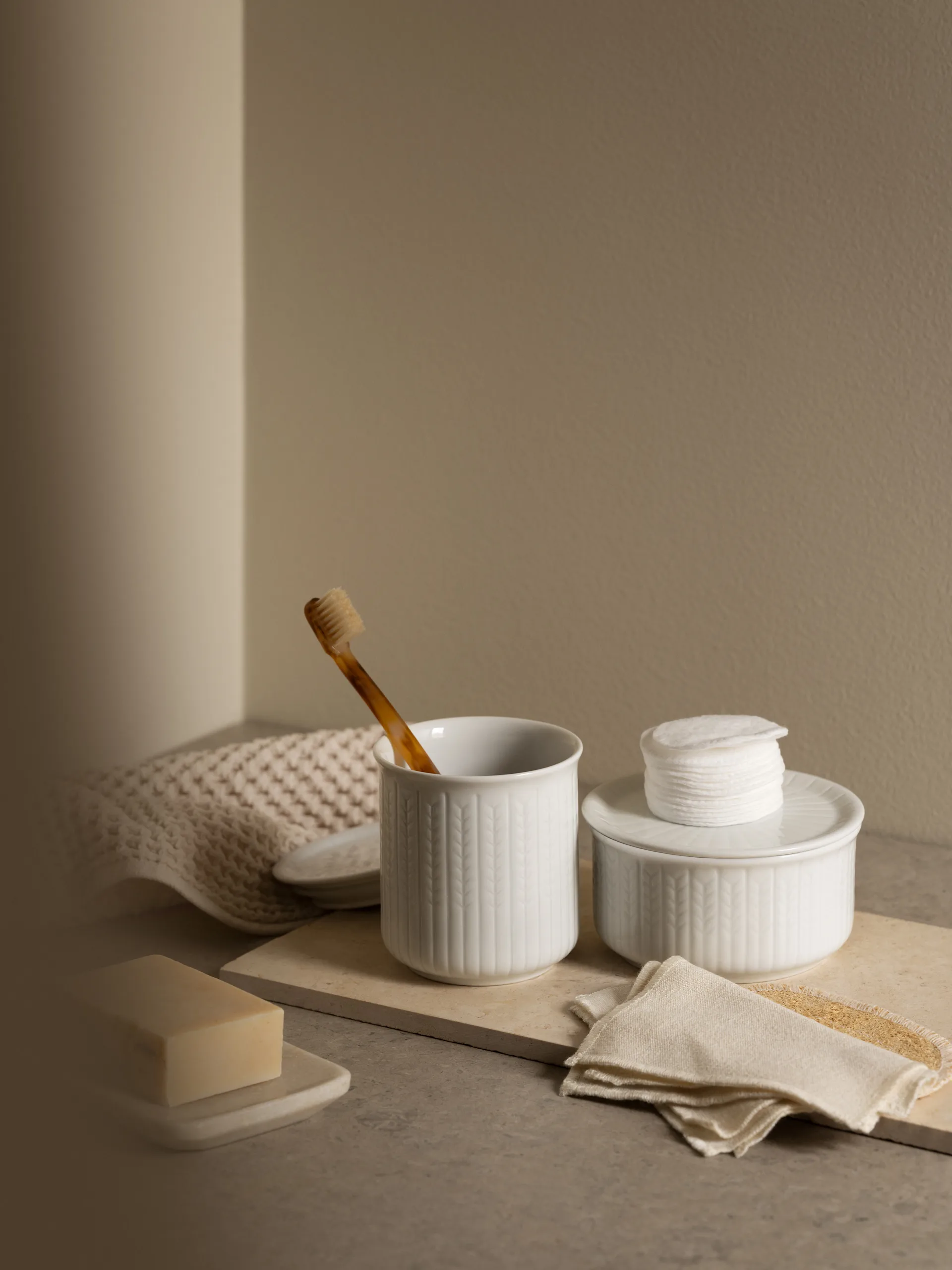 Bocal de rangement Swedish Grace S 0,3 L, Neige Rörstrand