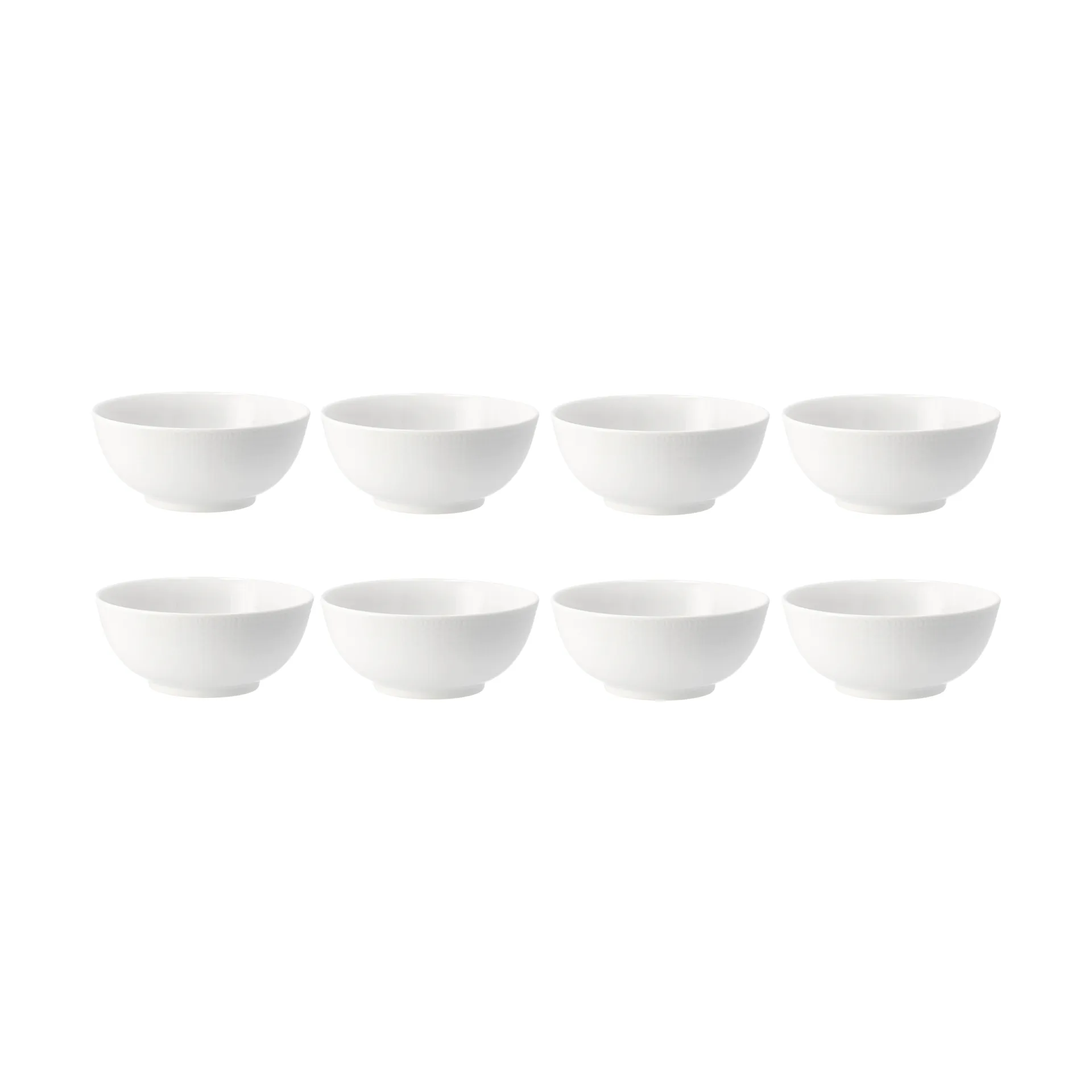 Bol Swedish Grace 60 cl lot de 8 - Neige (blanc) Rörstrand