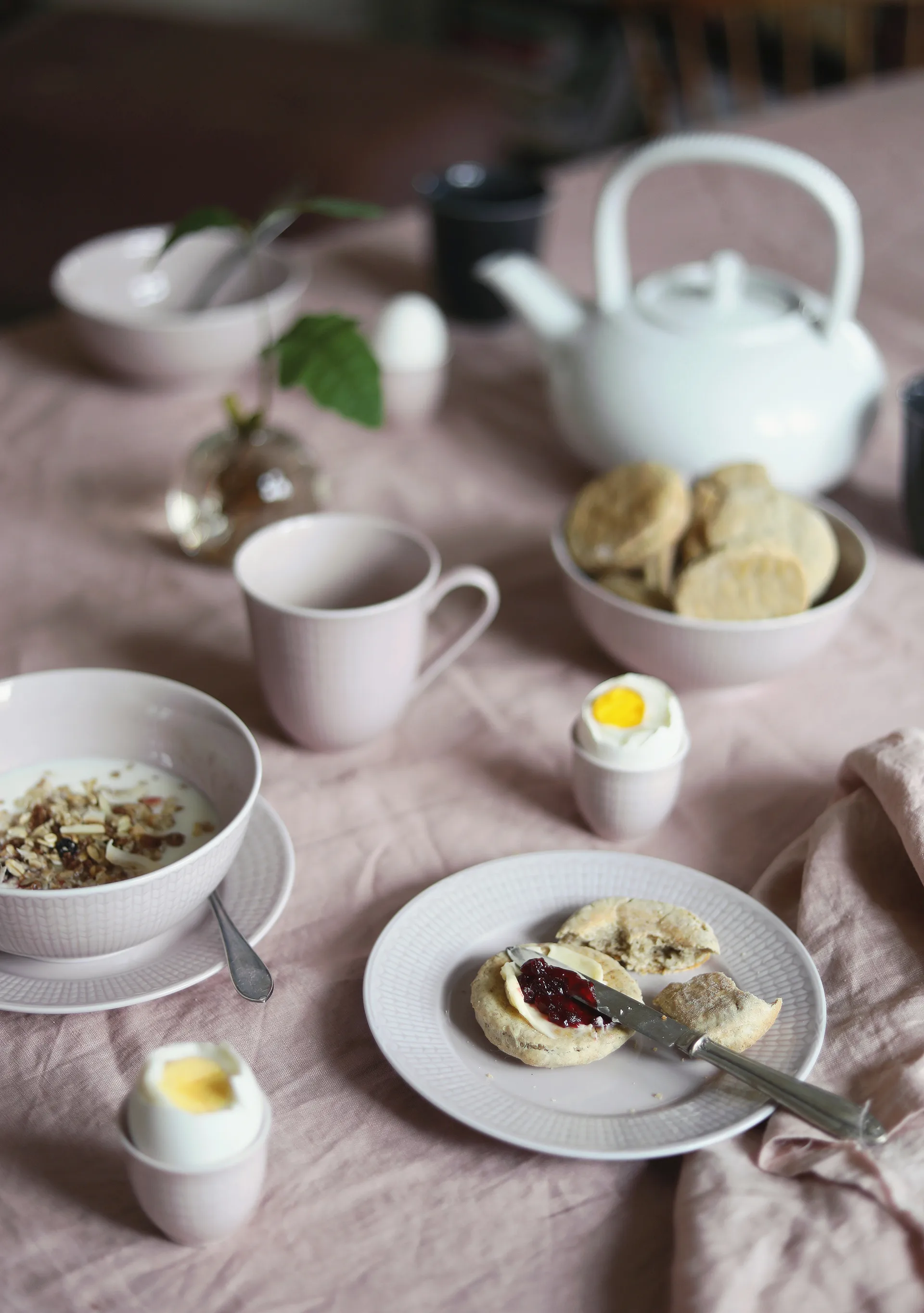 Bol Swedish Grace grand, rose (rose) Rörstrand