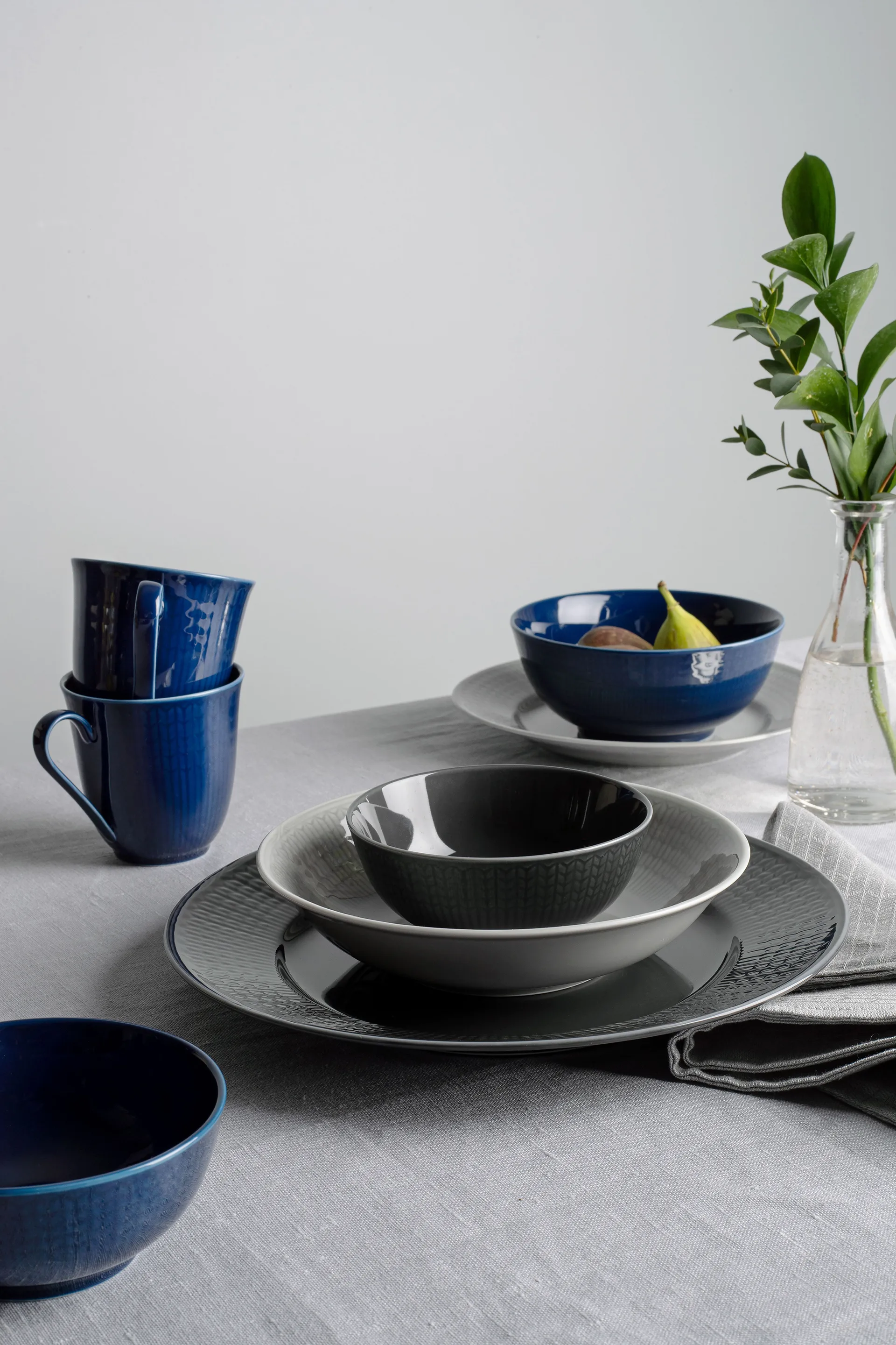 Bol Swedish Grace petit, bleu nuit Rörstrand