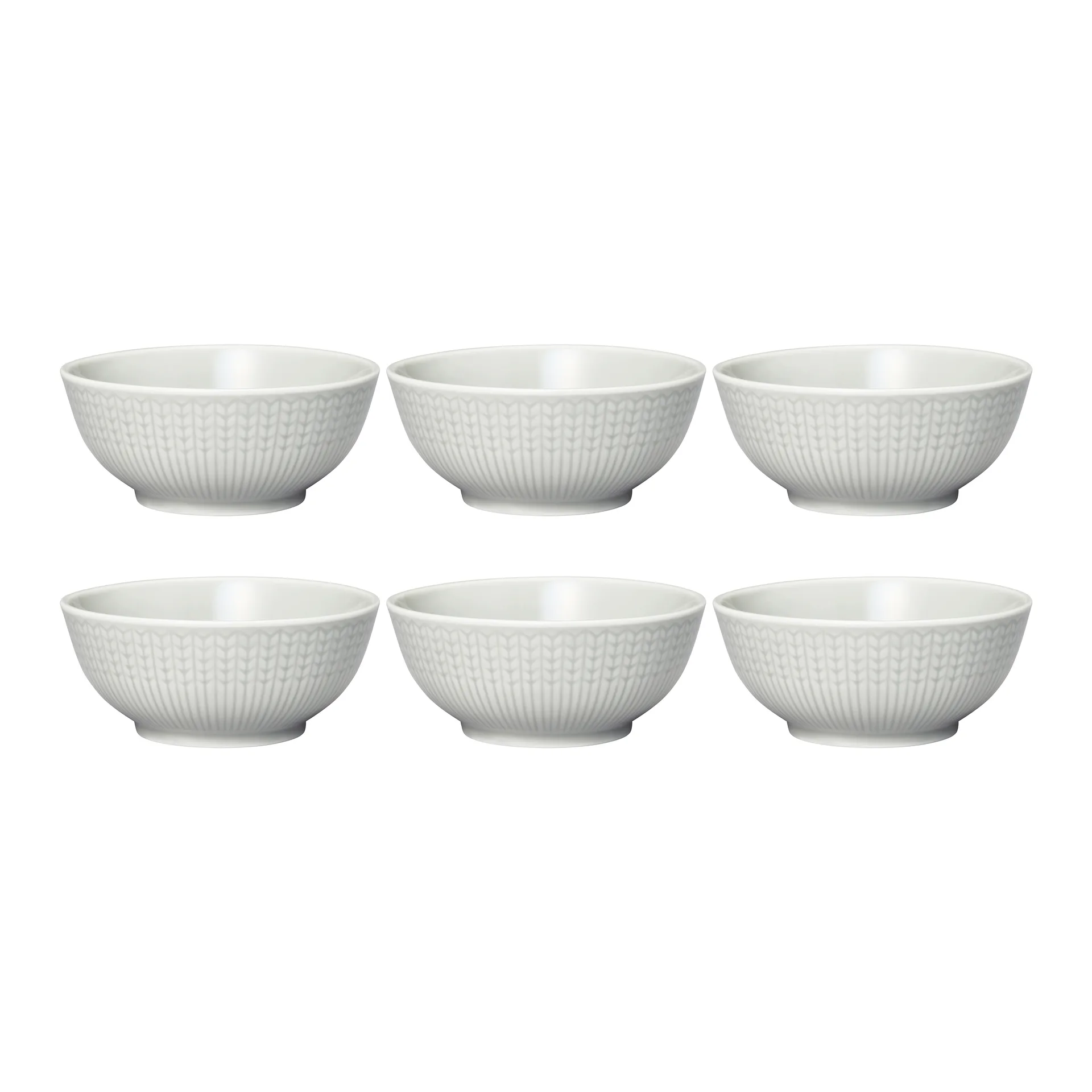 Bol Swedish Grace petit lot de 6 Brouillard (gris) Rörstrand