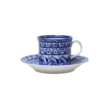 Cobolti tasse avec soucoupe - Bleu, 2 pièces - Rörstrand