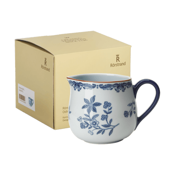 Coffret cadeau Cruche Ostindia 45 cl - Bleu-blanc - Rörstrand