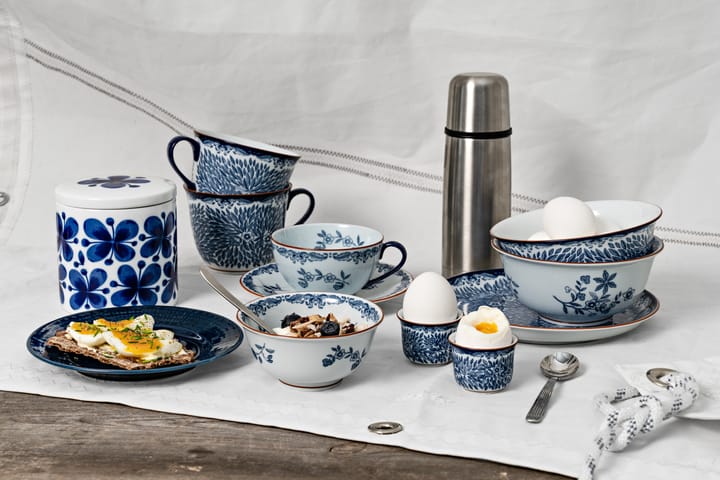 Coffret cadeau Tasse avec soucoupe Ostindia 16 cl, Bleu-blanc Rörstrand
