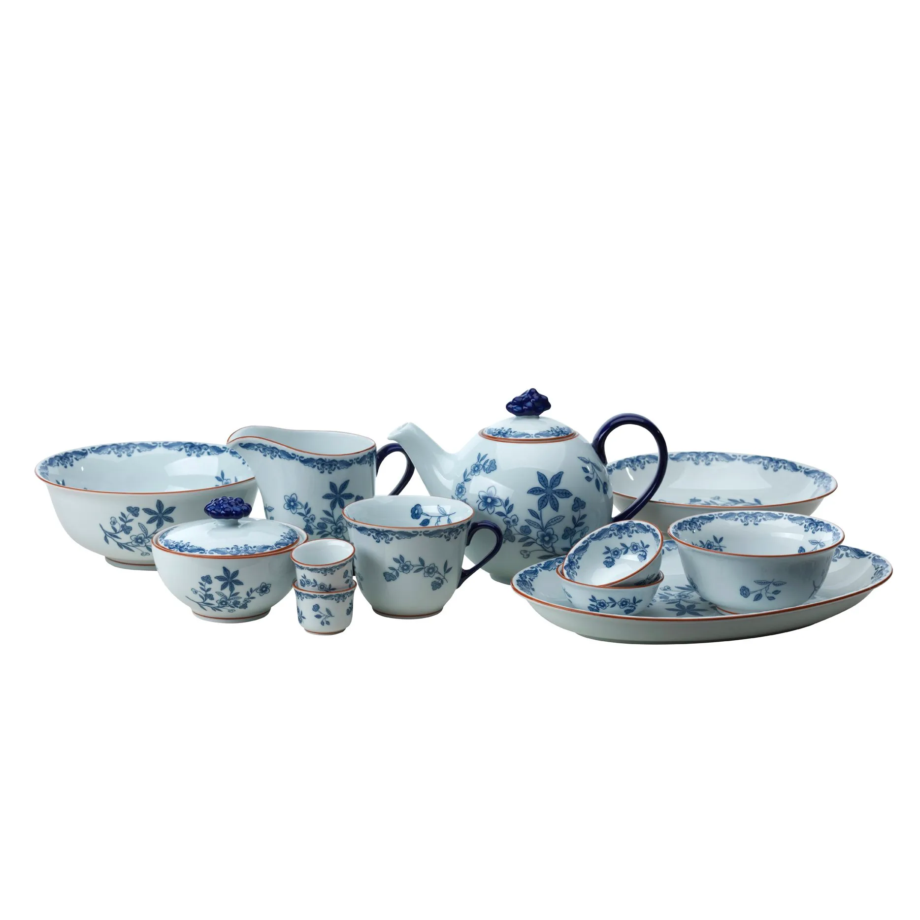 Coquetier Ostindia, 4 cl lot de 2 Rörstrand