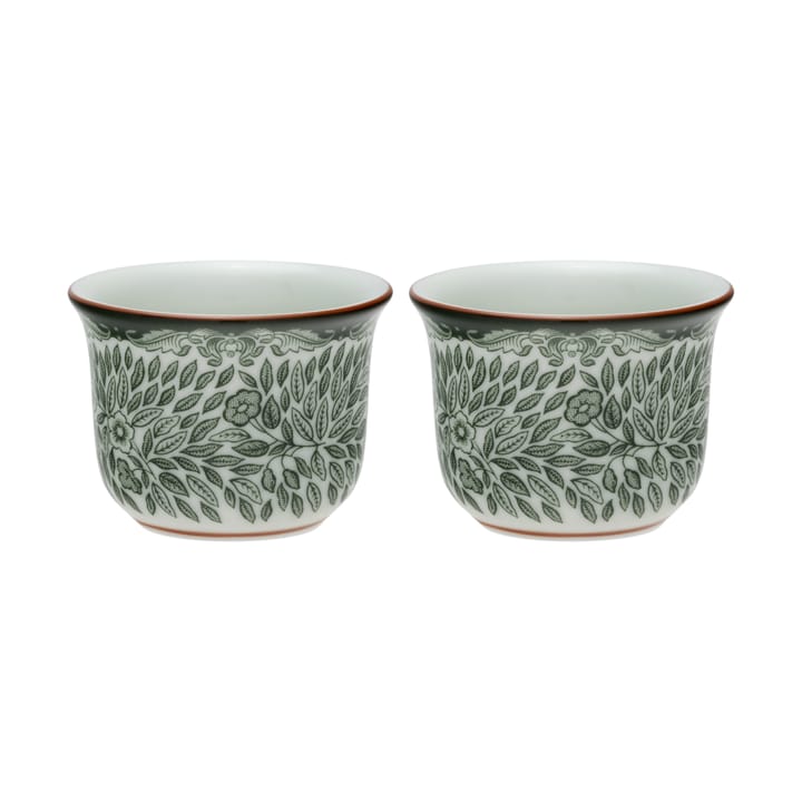 Coquetier Ostindia Floris Lot de 2 - Vert - Rörstrand