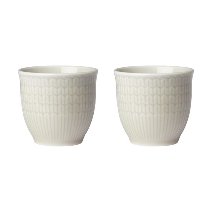 Coquetier Swedish Grace Lot de 2 - Avoine - Rörstrand