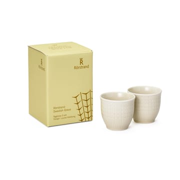 Coquetier Swedish Grace Lot de 2 - Avoine - Rörstrand