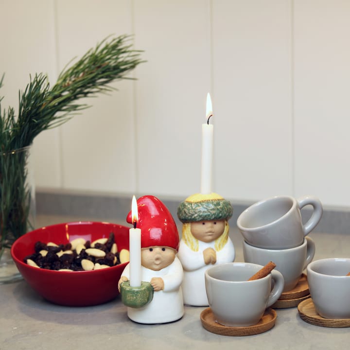 Figurine Lucia, blanc-vert Rörstrand
