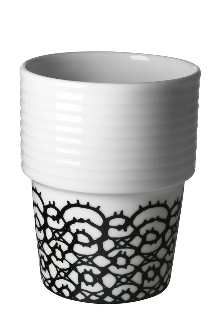 Mug Filippa K, noir spets lot de 2 Rörstrand