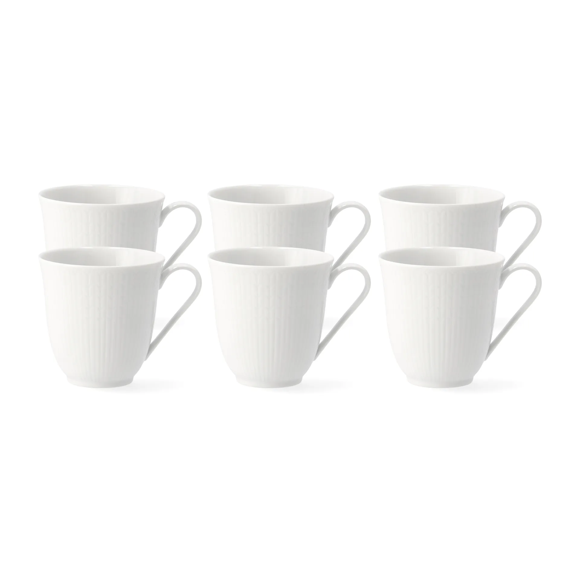 Mug Swedish Grace 30 cl, lot de 6 snö (blanc),  Rörstrand