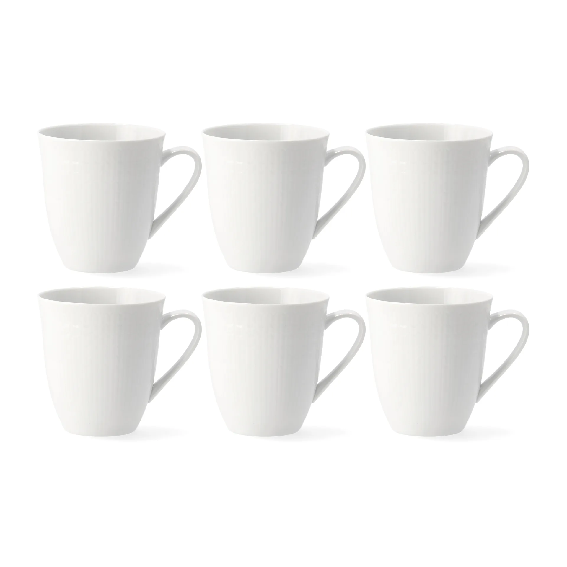 Mug Swedish Grace 50 cl, lot de 6 snö (blanc) Rörstrand