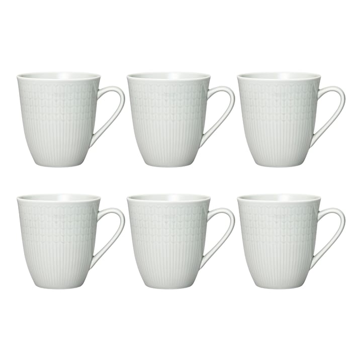 Mug Swedish Grace lot de 6 Brouillard (gris) - undefined - Rörstrand